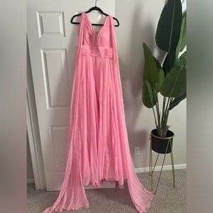 Jovani long gown with sash
